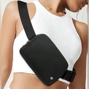NWT Lululemon Everywhere Belt Bag 1L Black Waist Bag Crossbody